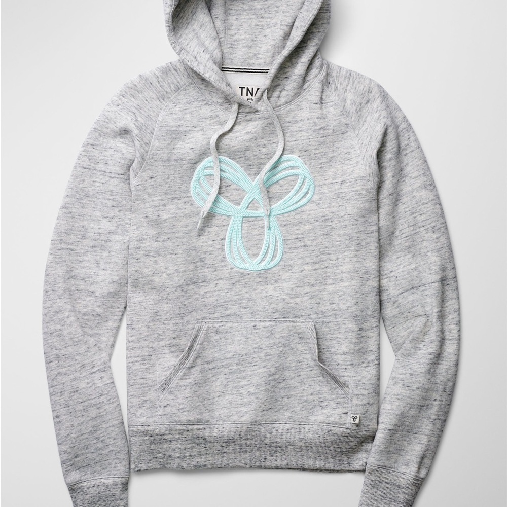 TNA Baltic Hoodie- Grey and light purple
